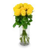 Bouquet of yellow roses